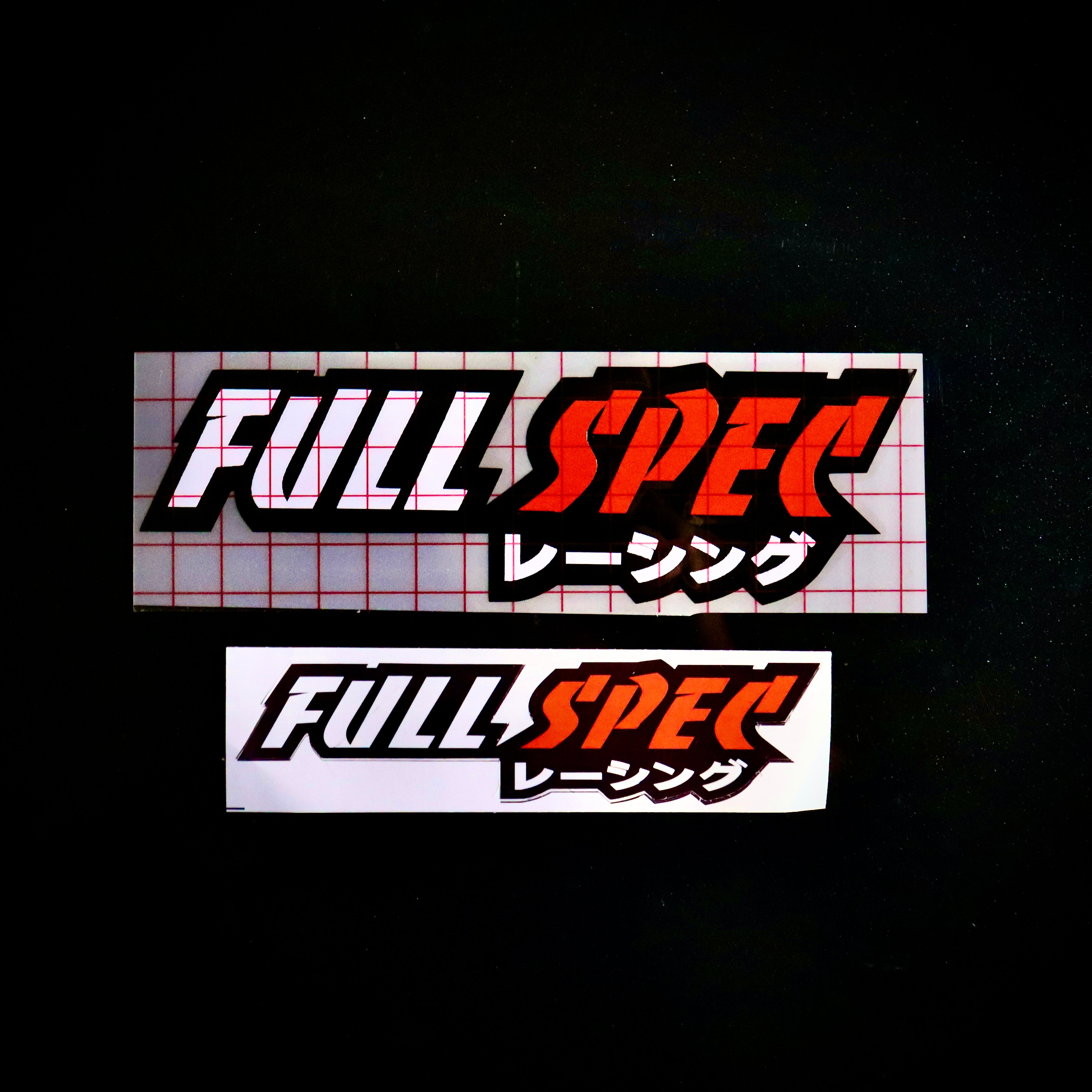 FS Original Sticker/Decal – Full Spec Racing
