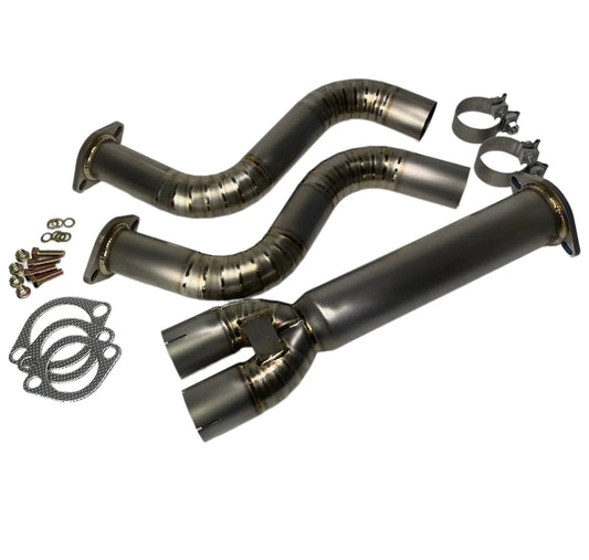 Power Driven Titanium Mid Y-Pipe for Nissan 370Z